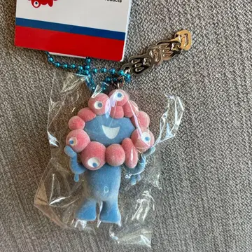 미사용 새상품 오사카 만박 2025 미야쿠미야쿠 플로키 키링