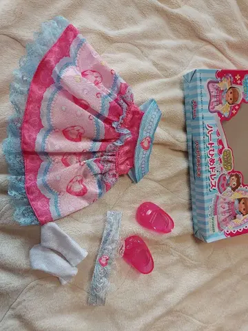 완구 왕국 한정판 멜짱 하트 공주 드레스