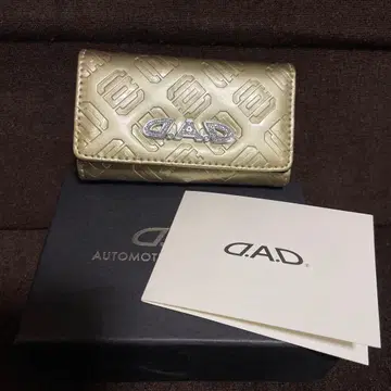 [ 미사용 ] D.A.D 골드 키케이스