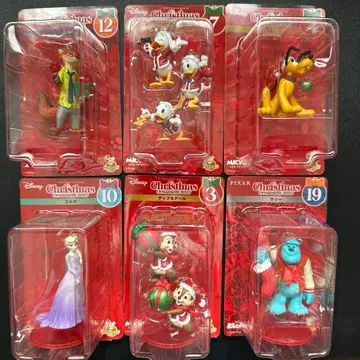 Happy 복권 크리스마스 오너먼트 복권 Disney 6점