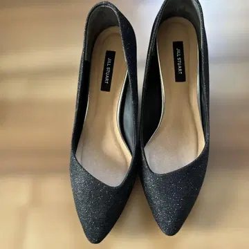 JILL STUART 블랙 스틸레토 펌프스