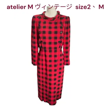 새상품급 80년대 아에리에M 빈티지 원피스 2, M, 9호