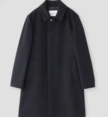 미사용 새상품 MACKINTOSH 스테인 칼라 롱 코트 네이비