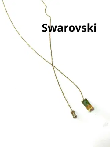 새상품급 스와로브스키 Swarovski Millenia Y 펜던트