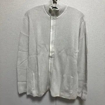 Calvin Klein 리브 집업 스웨터 XL