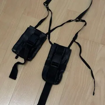 기믹 숄더 파우치 웨스트 파우치