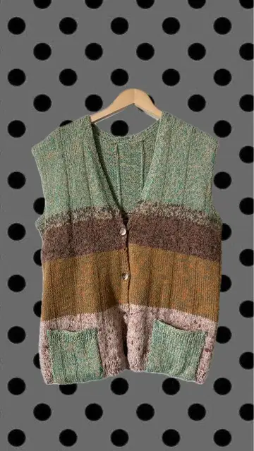 니트 스웨터 모리걸