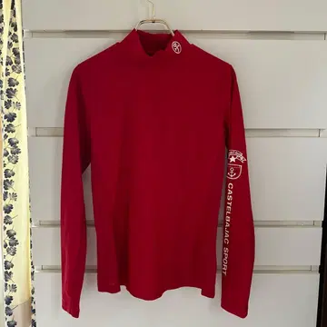 까스텔바작 하이넥 긴팔 골프 이너 40 스트레치 셔츠