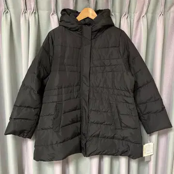 [ 새상품 ] 빅 사이즈 다운 코트 블랙 4L