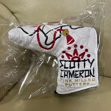 2025 스카티 카메론 페스티벌 한정판 여우 패턴 퍼터 커버 화이트