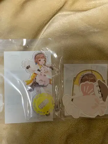 세가 럭키 쿠지 밀리프로 오토노세 라코 아크릴 스탠드 스티커 세트