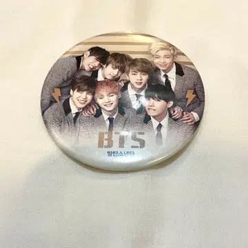 BTS 캔뱃지풍 거울 멤버 집합