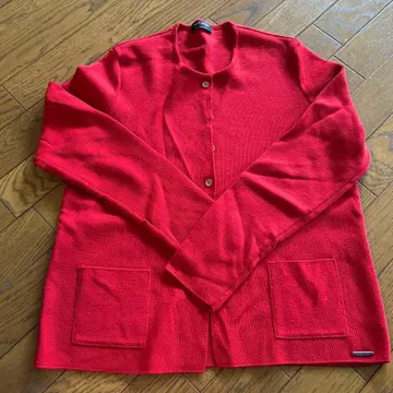 SAINT JAMES 레드 가디건