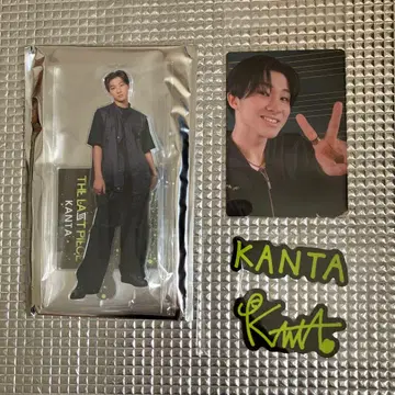 KANTA 아크릴 스탠드&트레이딩 카드&스티커 세트 러스피