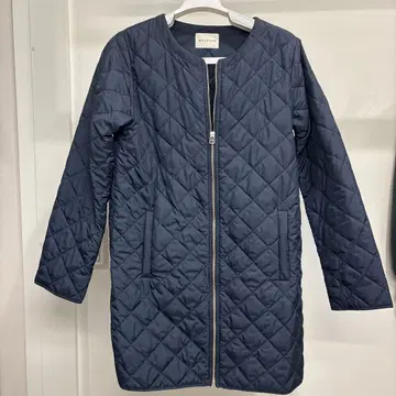 네이비 퀼팅 자켓 M 사이즈