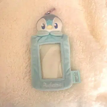 팽도리 트레이딩 카드 홀더 포켓몬 카드 패스 케이스 카라비너 포함