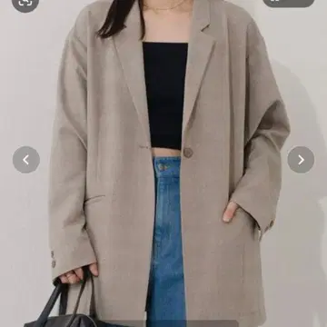 kastane 체크 자켓