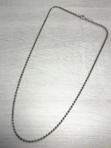 실버 925 스파이크 체인 이탈리아제 [ 60cm ]