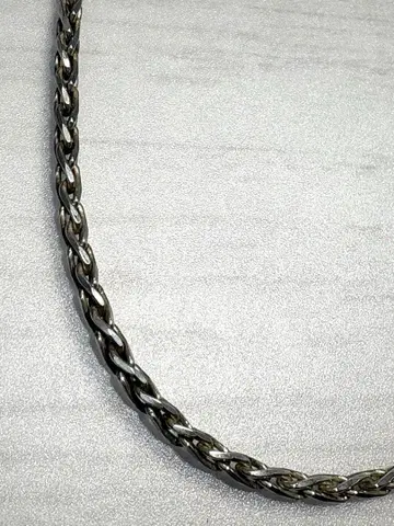 스파이크 체인 실버 925 이탈리아제 [ 60cm ]