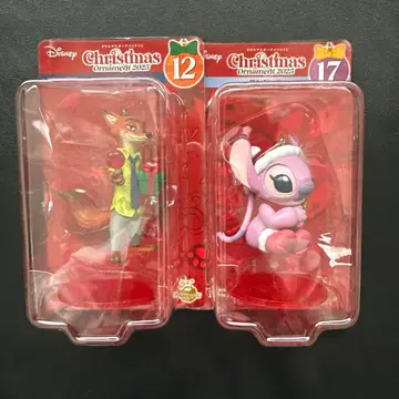 Happy 복권 크리스마스 오너먼트 복권 Disney 2점