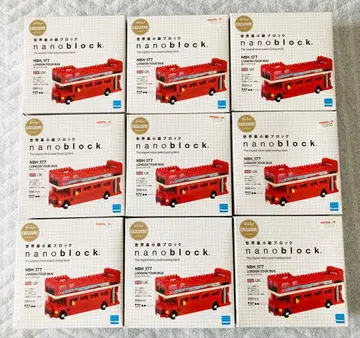 nanoblock NBH-177 런던 투어 버스