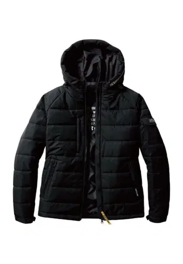 BURTLE 5030 후드 문자 블랙 버전