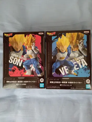 [ 미개봉품 ] 드래곤볼 Z 초전사 열전 III 피규어 2체 세트