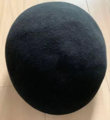 MICHIKO KOSHINO 블랙 베레모 헌팅모 울