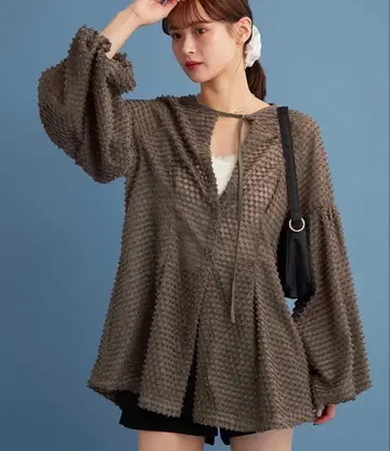 mystic 프린지 쉐이프 튜닉