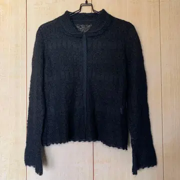 이오콤이오 센소유니코 모헤어 가디건 블랙