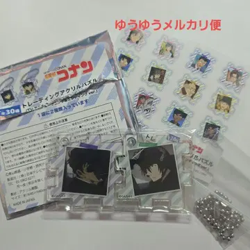 명탐정 코난 트레이딩 아크릴 퍼즐 [ 마츠다 진페이 & 하기와라 켄지 ]