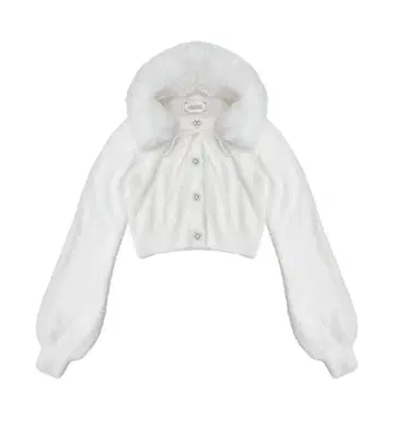 미셸 마카롱 퍼 칼라 니트탑