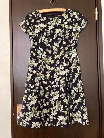 AMACA 아마카 꽃무늬 원피스 반팔