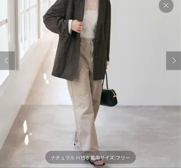 [ 시착만 한 새상품급 ] 스트레치 레이스 크루넥 풀오버