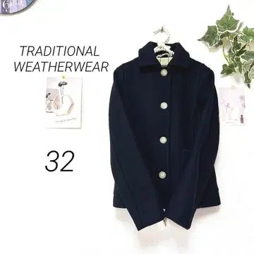 7876 TRADITIONAL WEATHERWEAR 코트 울 90%