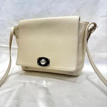 훌라 로고 숄더백 가죽 여성용