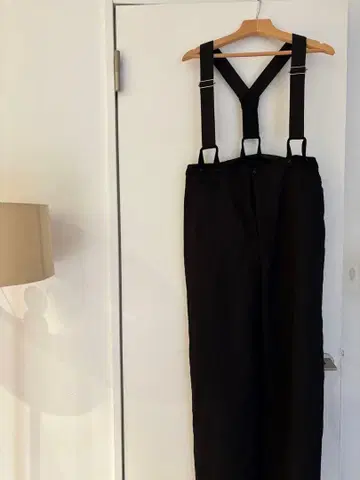 아웃도어 프로덕트 블랙 서스펜더 오버롤 38