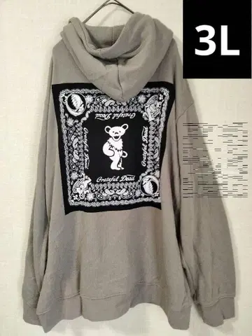 그레이트풀 데드 Grateful Dead 후드 맨투맨 남성용 3L