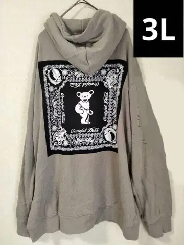 그레이트풀 데드 Grateful Dead 후드 맨투맨 남성용 3L