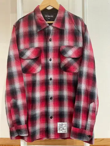 softmachine 소프트 머신 긴팔 코튼 레이온 체크 셔츠 L