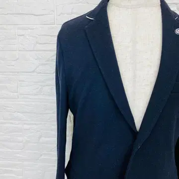 꼼 사 커뮨 아우터 자켓 M 니트 네이비 오샤레 [ 1950 29