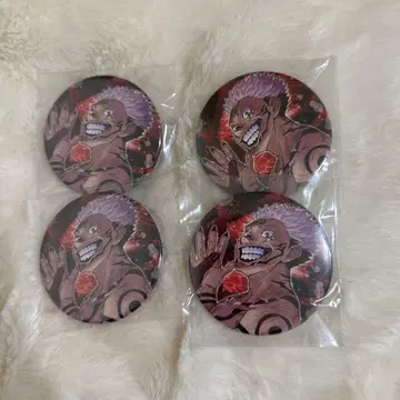 주술회전 공식 스쿠나 캔 배지