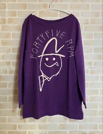 45rpm 티셔츠 긴팔 롱T