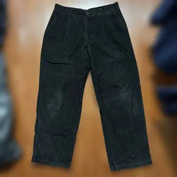 PERRY ELLIS 블랙 코듀로이 34X30