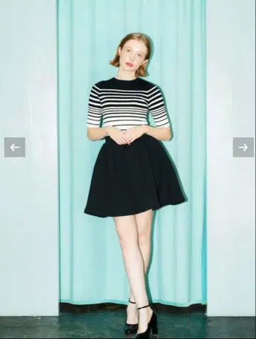 sheller mulch boarder knit docking dress