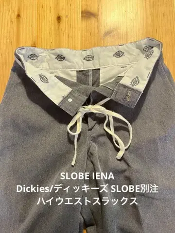 SLOBE IENA DickiesSLOBE 별주 하이웨스트 슬랙스 36