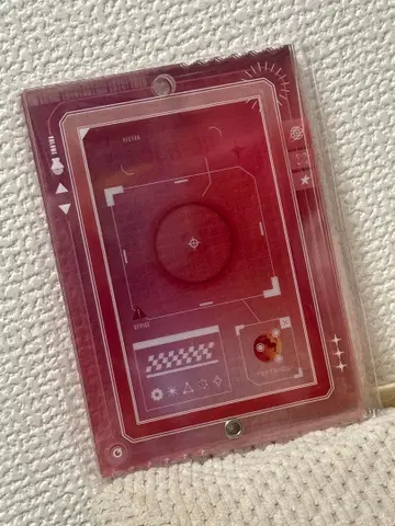 후쿠야 AGF2025 아크릴 프레임 그래비티 레드