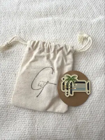 간사이 박람회 바레인 핀 배지 (마그넷 타입) 복조리 포함