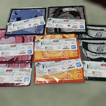 제일복권 나루토 파도 나라 편 타월 묶음 판매