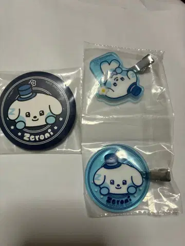 제로니 복권 gyunini 배지와 헤어 클립 세트